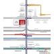 DSL-826 ให้เช่า คอนโด Life Asoke - Rama 9 ใกล้กับ รถไฟฟ้า MRT พระราม 9 ชั้นที่ 2