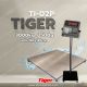 เครื่องชั่งมีปริ้นท์ในตัว 3000kg  TI-02P-1212-3TS ฐานสแตนเลส